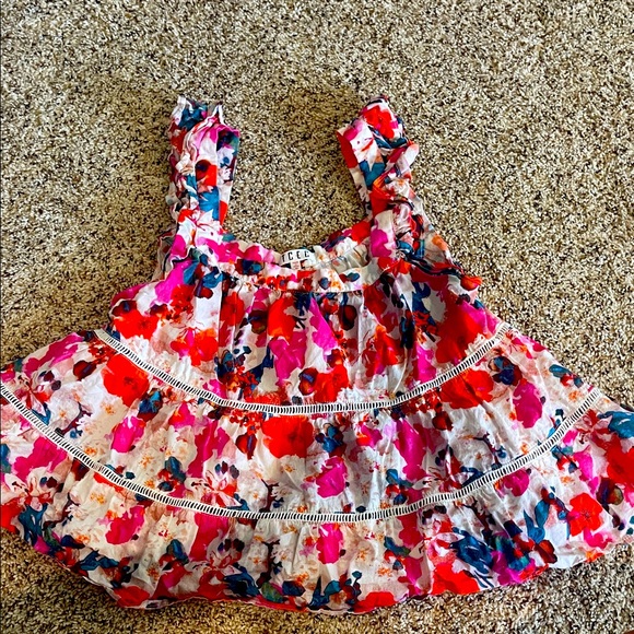 TCEC Tops - TCEC Multicolor Floral Top